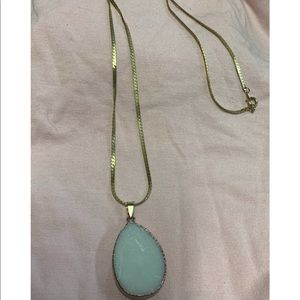 Healing crystal necklace
